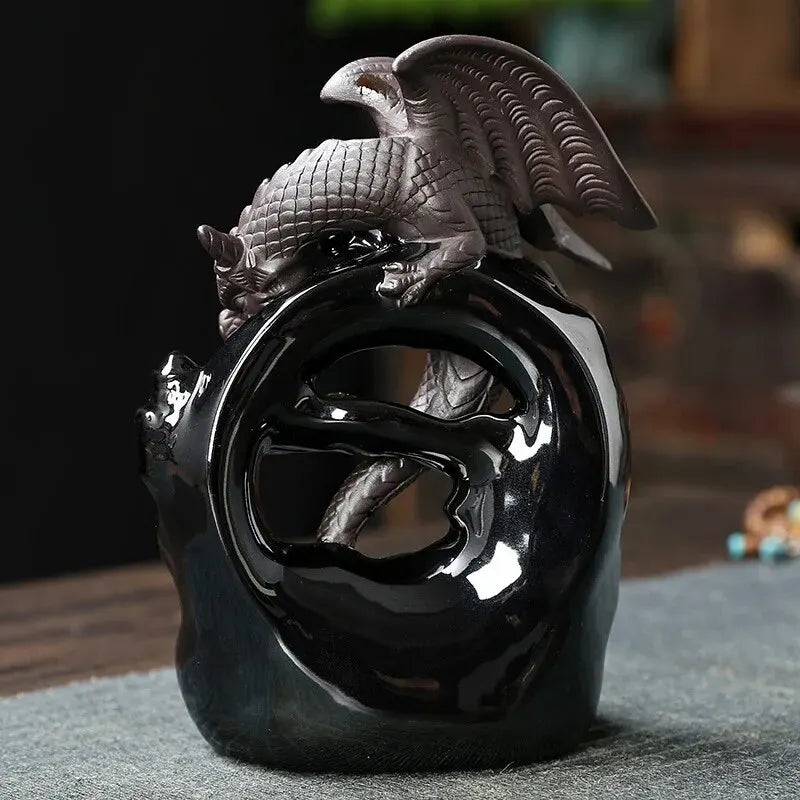 Creative Dragon Waterfall Backflow Incense Burner